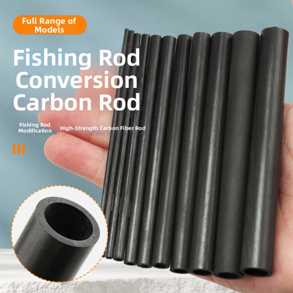 Fishing Rod Repair Kit - Tube creux en fibre de carbone