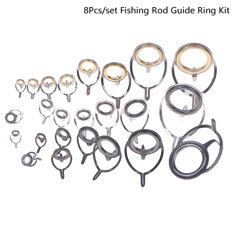 8 pièces matériel de pêche Kit - Fishing Rod Repair Kit avis et prix