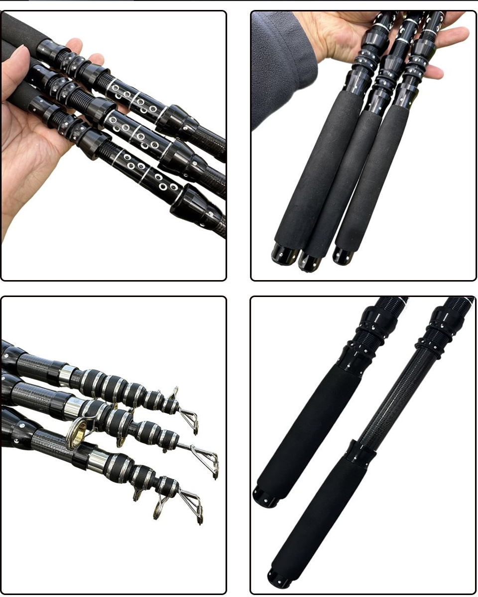 Canne à pêche télescopique de  - Fishing Rod Surf avis et prix