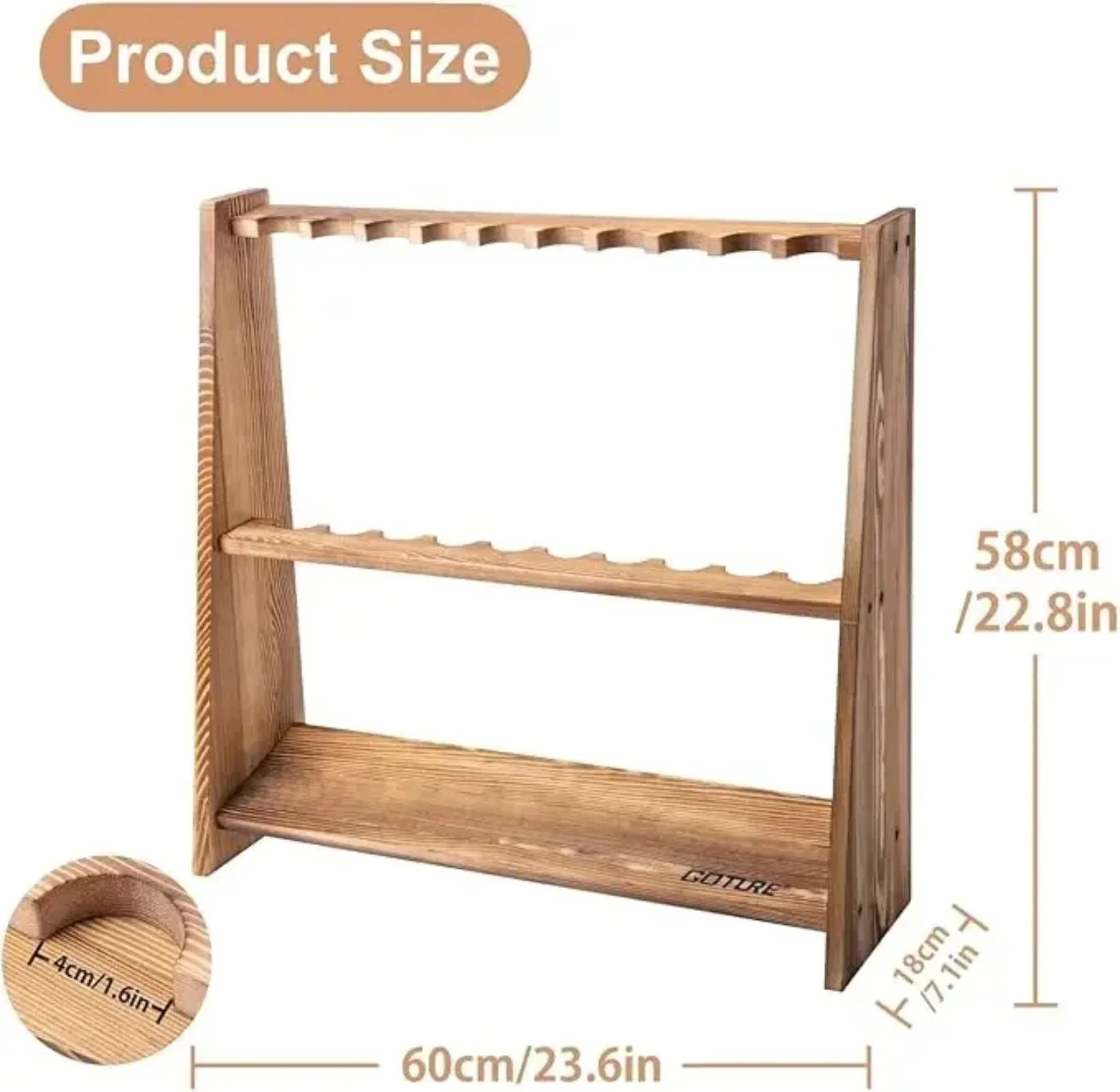 Goture Support de sol pour can - Fishing Rod Rack avis et prix