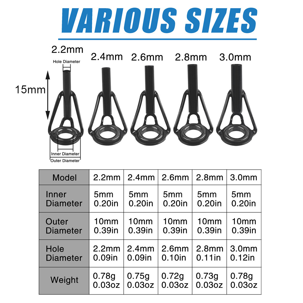 Kit de réparation de pointes d - Fishing Rod Tip Replacement avis et prix