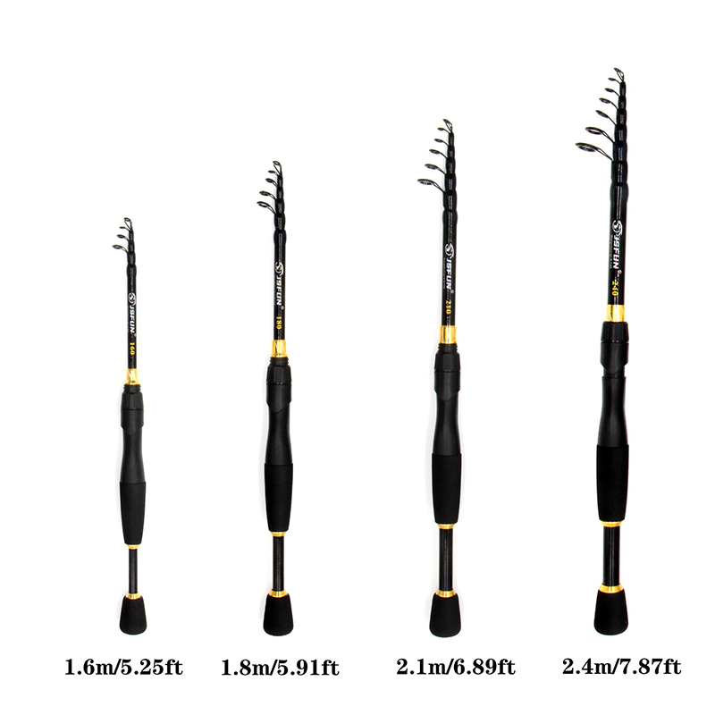 JSFUN – canne à pêche télescop - Fishing Rod Combo avis et prix